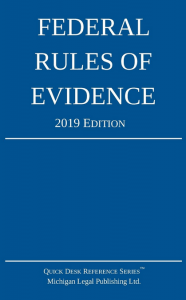 2019 Federal Rules Of Evidence 9 99